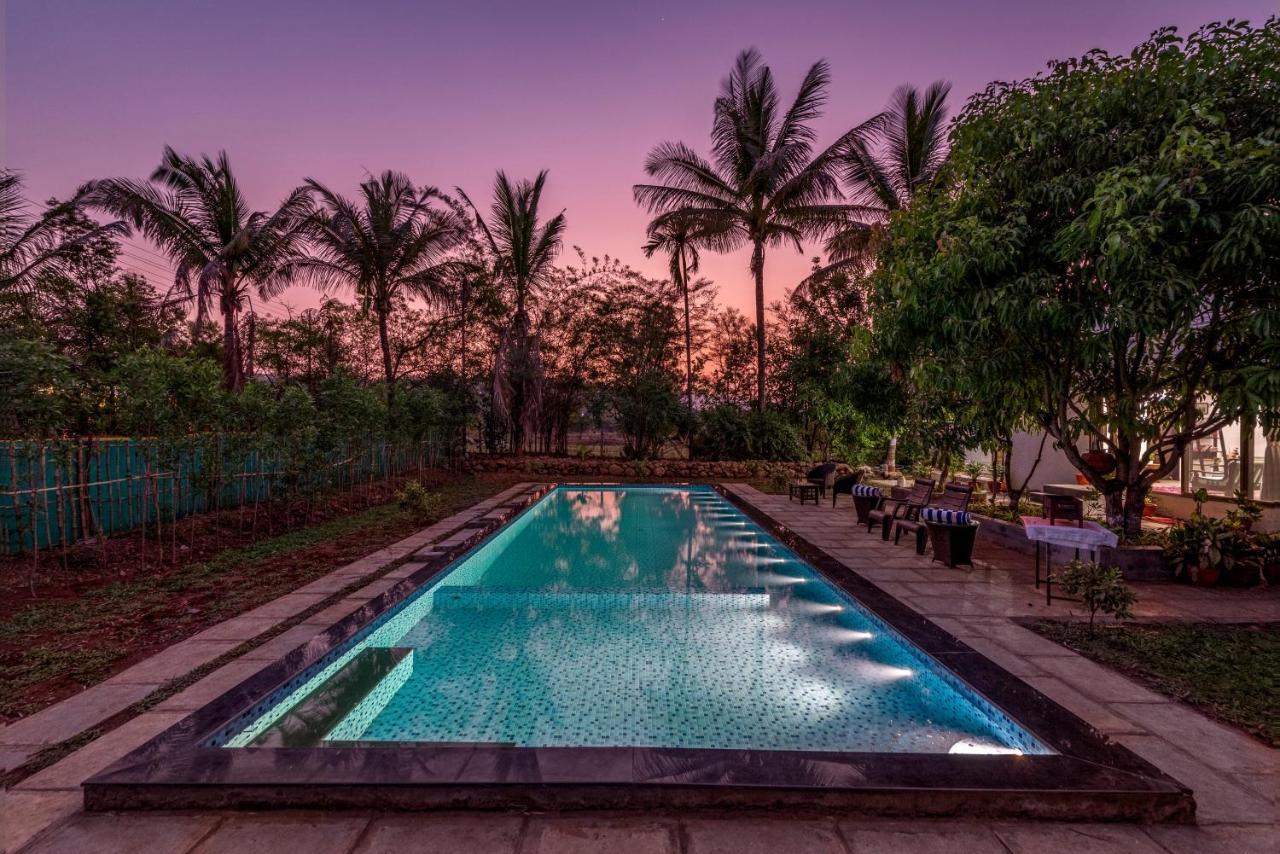 Saffronstays Lakeview Nivara - Farm Stay Villa With Private Pool Near Pune Luaran gambar