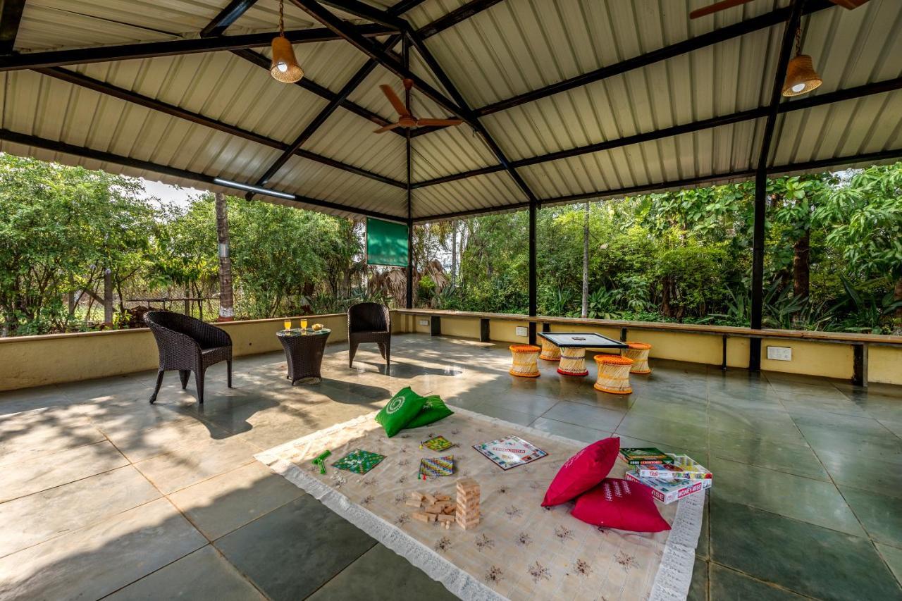 Saffronstays Lakeview Nivara - Farm Stay Villa With Private Pool Near Pune Luaran gambar