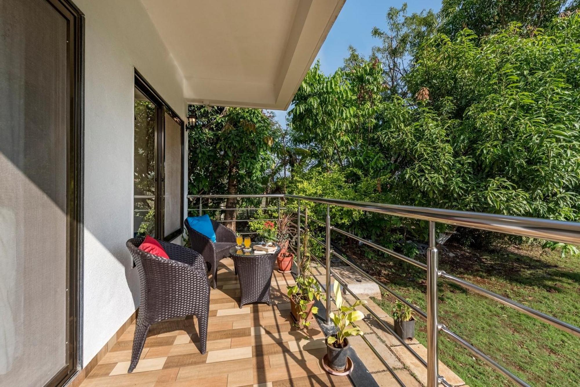 Saffronstays Lakeview Nivara - Farm Stay Villa With Private Pool Near Pune Luaran gambar